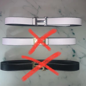 Ett H bälte kvar ! - Endast Vit/Silver kvar för frågor ställ i dm ❗️