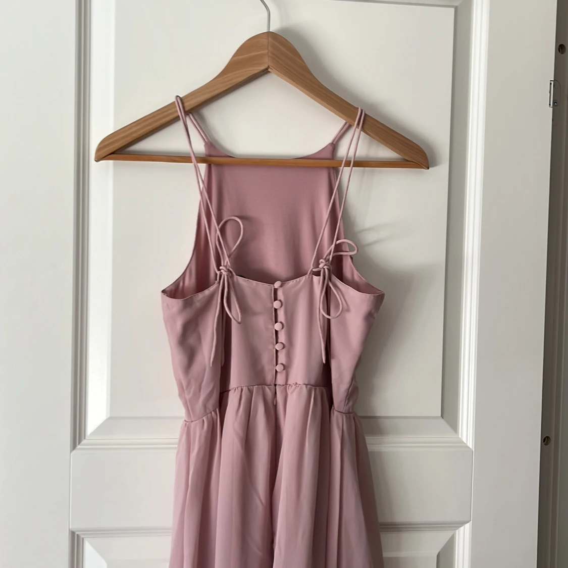 Rosa långklänning från Bubbleroom - 2