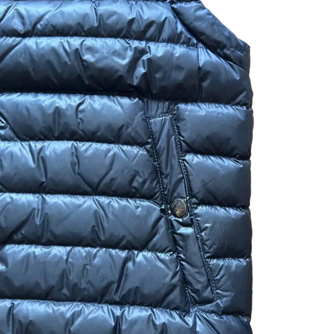 Blå dunväst från Moncler - 3
