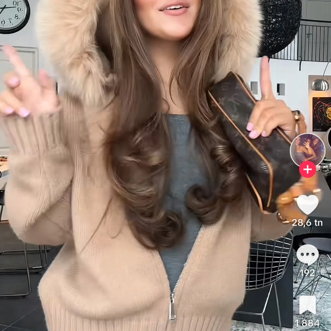 Alessa fur jacket - 1