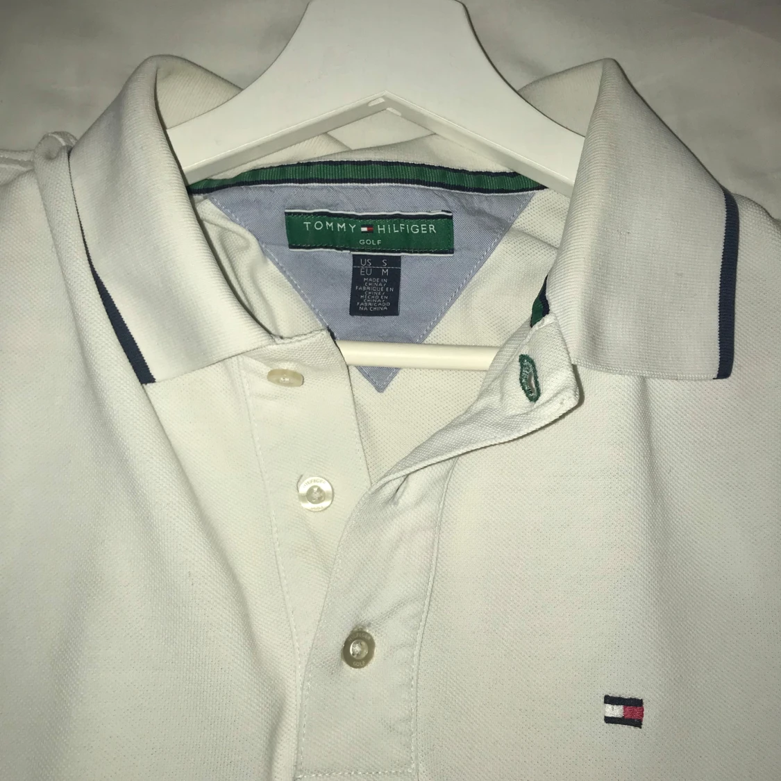 Tommy hilfigher piqe tröja  - 1