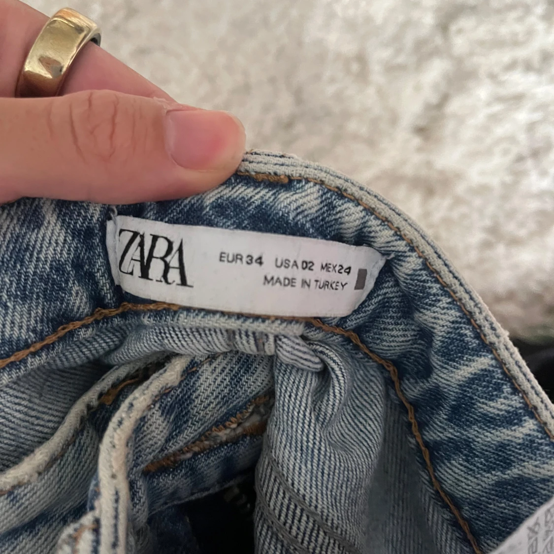 Blå jeans från Zara - 3
