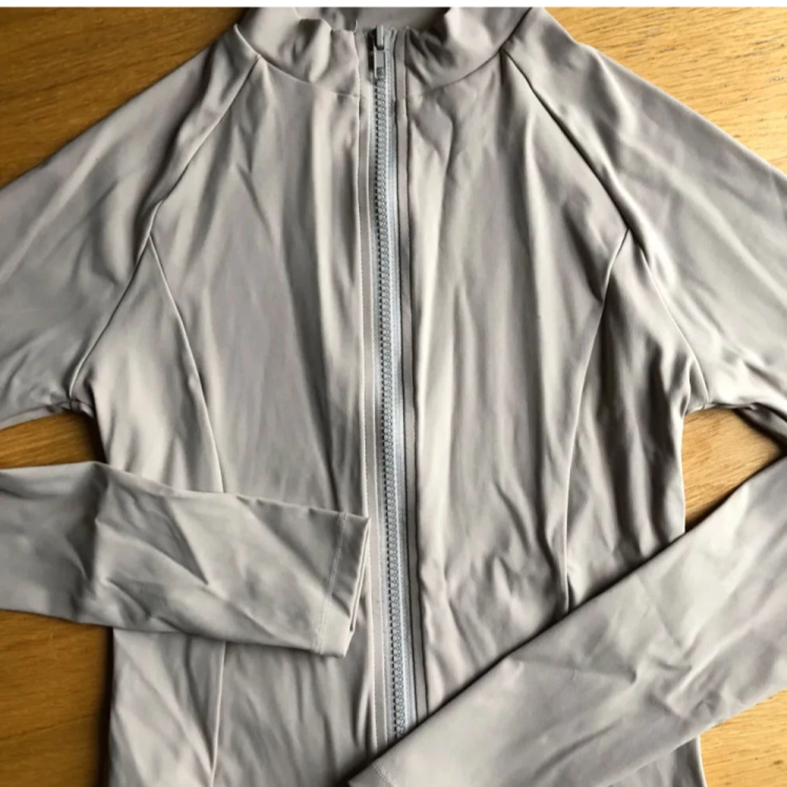 Beige träningsjacka  - 2