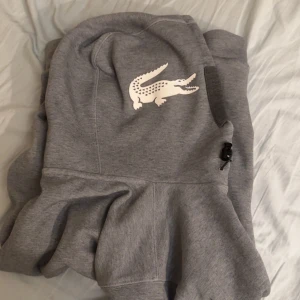 Lacoste hoodie - En Lacoste hoodie som knappt får användning. Skönt tyg och passar bra på lite varmare dagar!