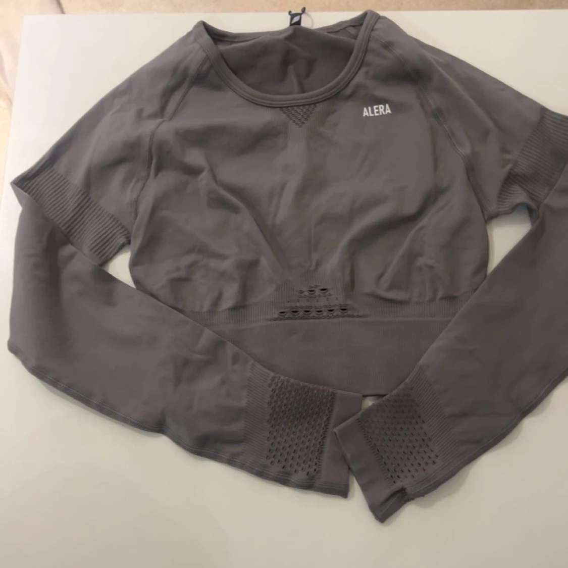 Grå långärmad träningströja från ALERA