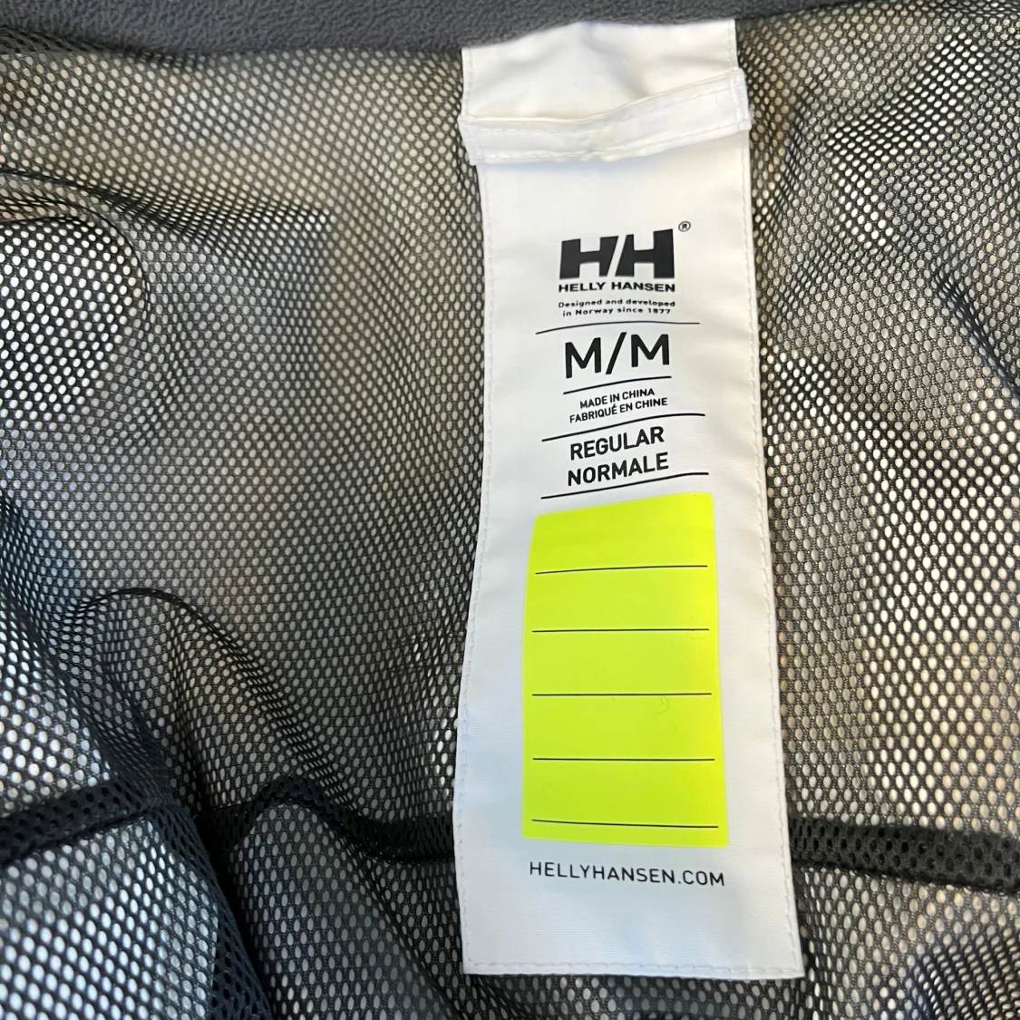 Vit Helly hansen vindjacka  - 3