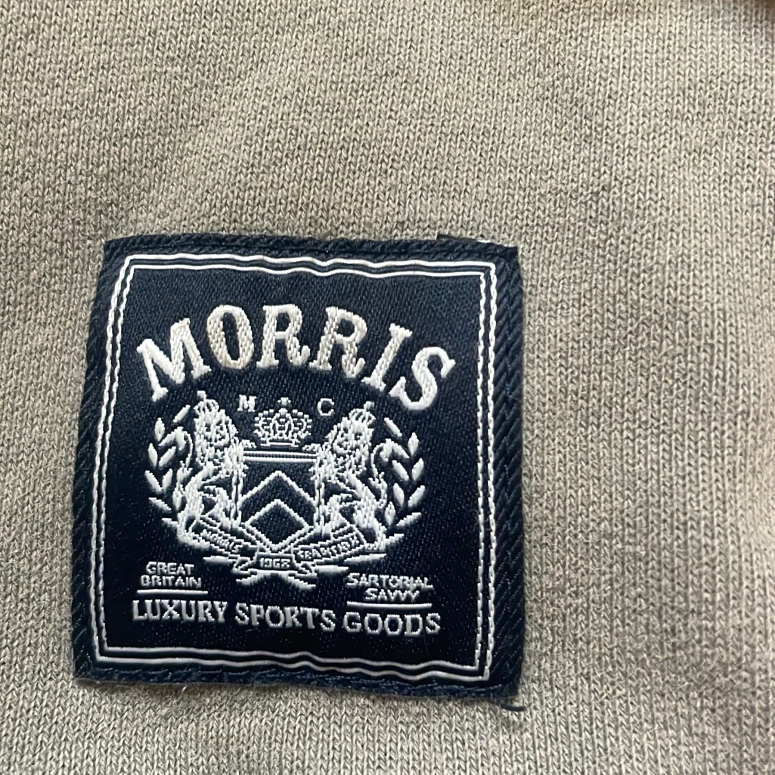 Olivgrön sweatshirt från Morris XS - 3