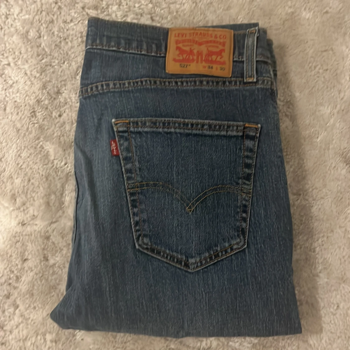 Levi's 527 blå jeans W34 L30 - 3