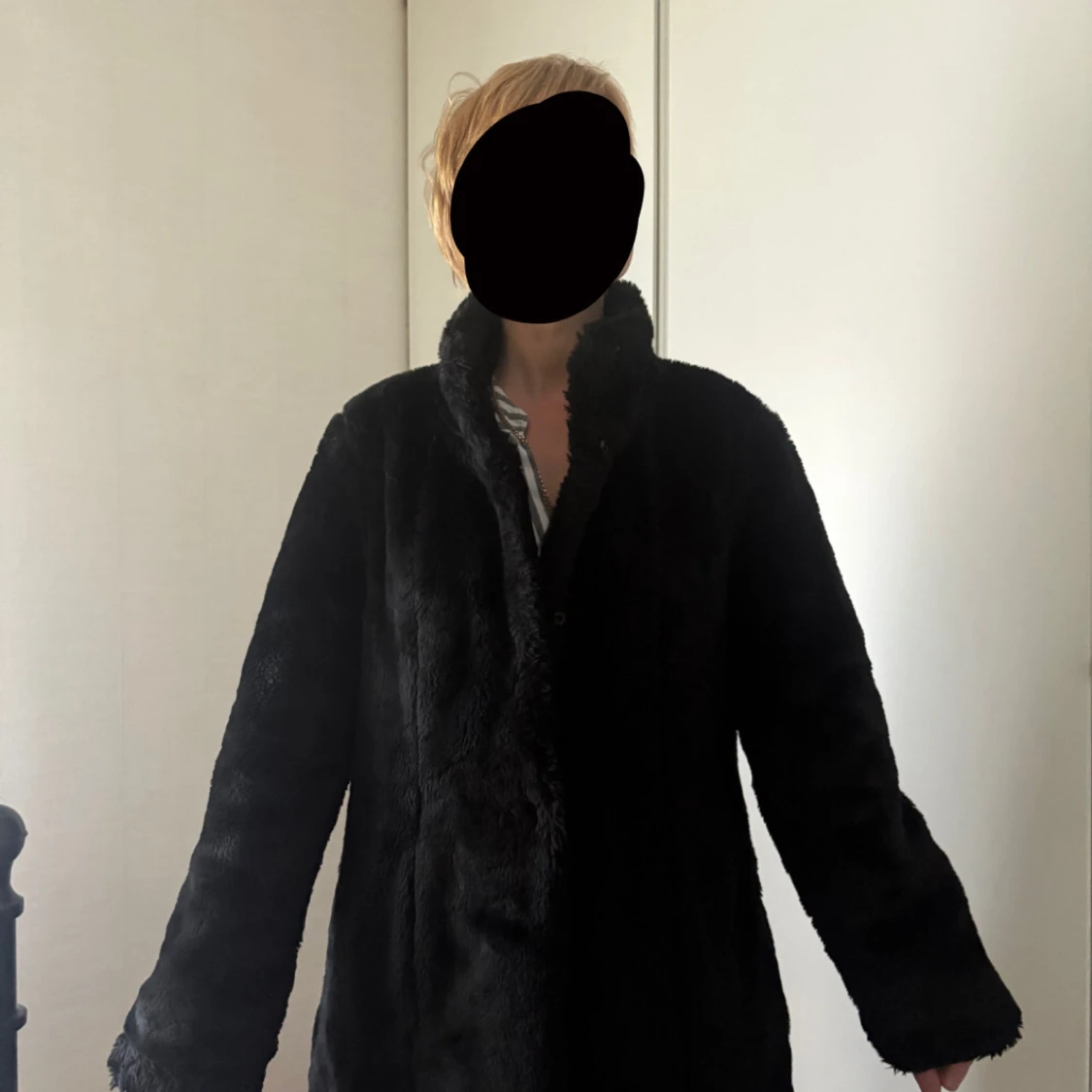 Kort fuskpäls jacka  - 1