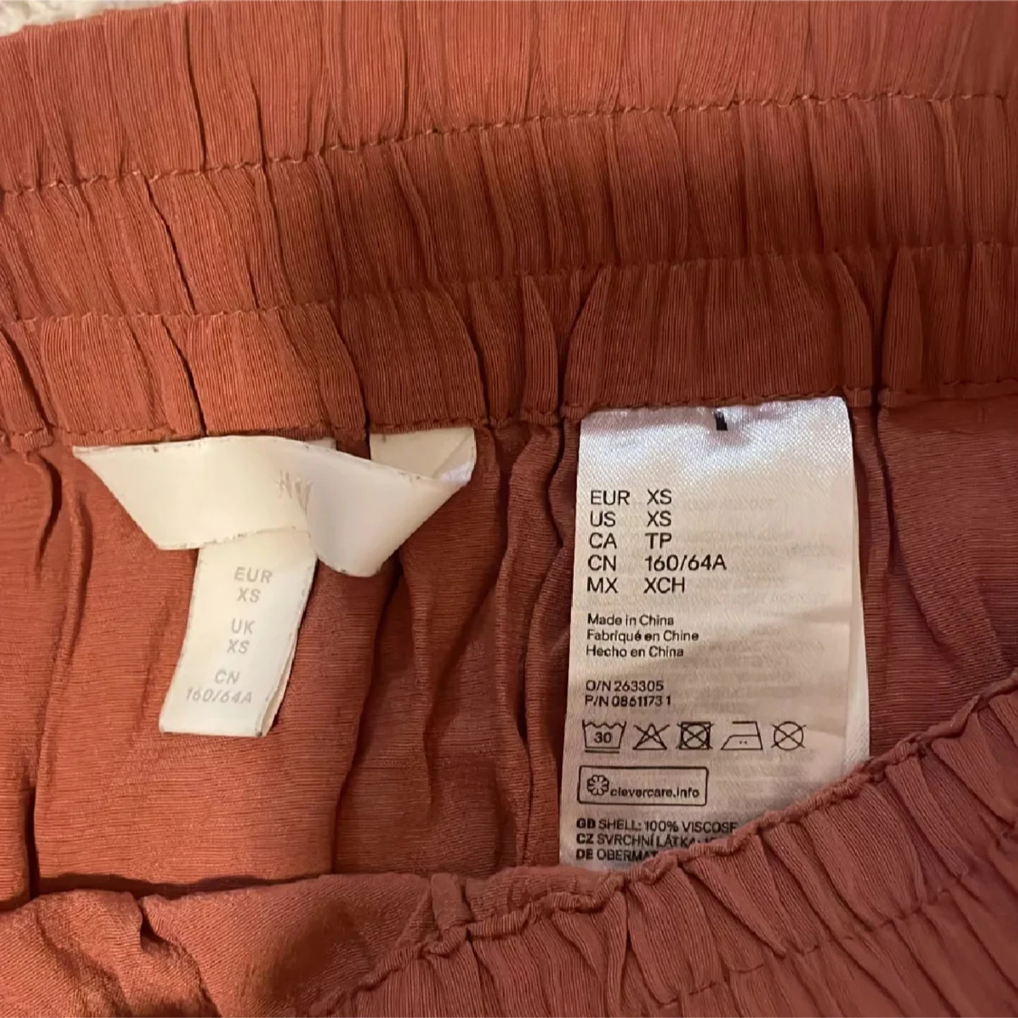 Bronze långkjol med volang - H&M - 3