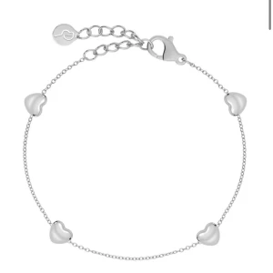 Hjärtarmband Edblad - Jättefint silverarmband från Edblad med små hjärtan längs kedjan. Endast använd fåtal gånger. Kommer i originalförpackning. Säljer då den inte används.