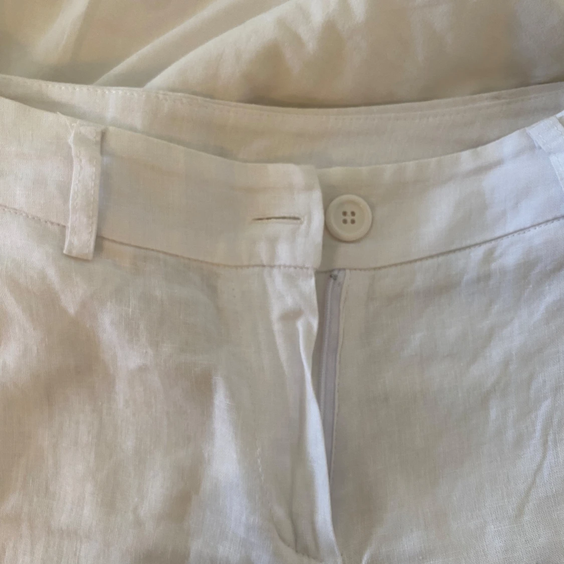 Vita linnebyxor från Design by si - 3