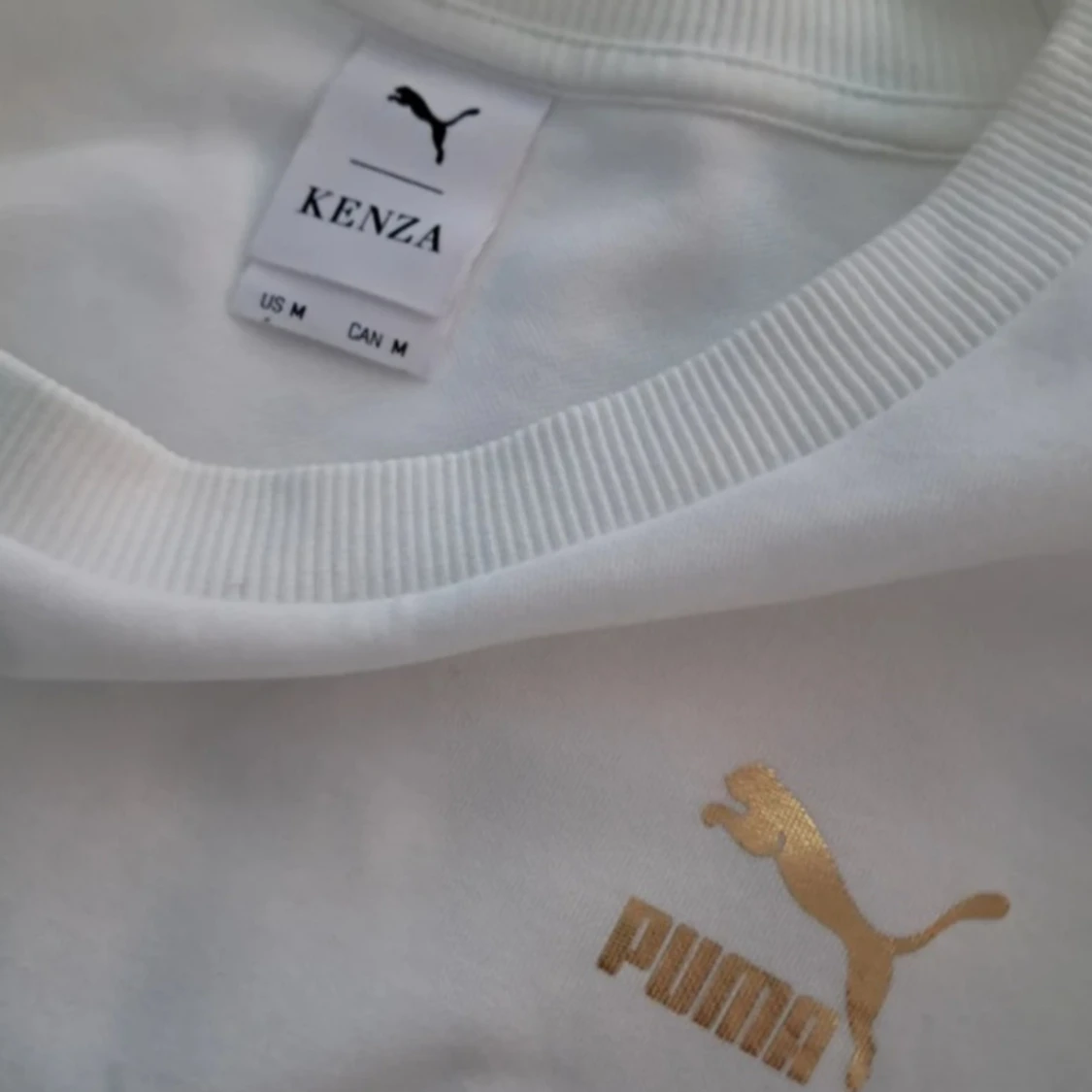 Vit croppad tröja från Puma * Kenza - 3