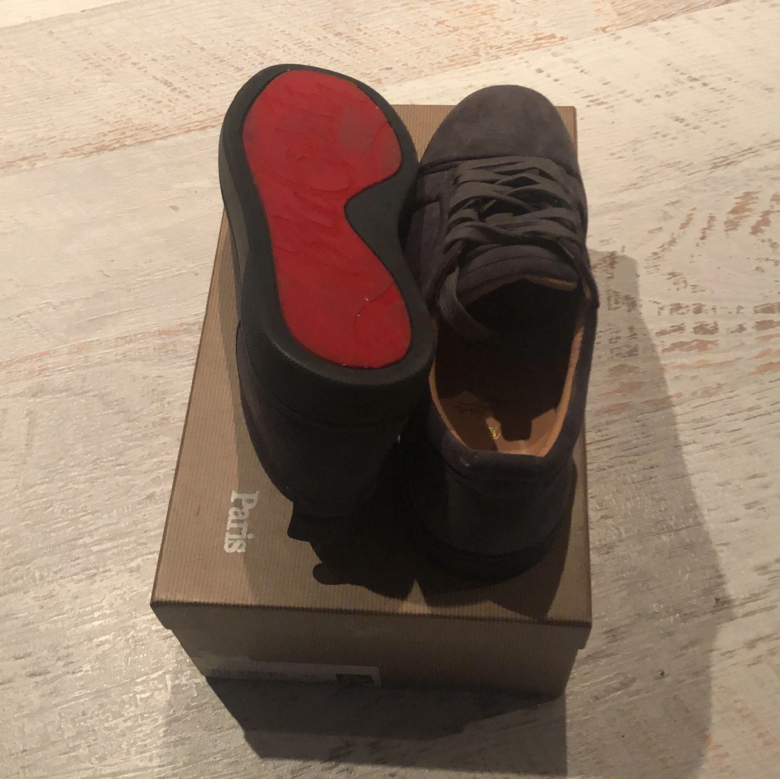 Svarta sneakers från Christian Louboutin - 1