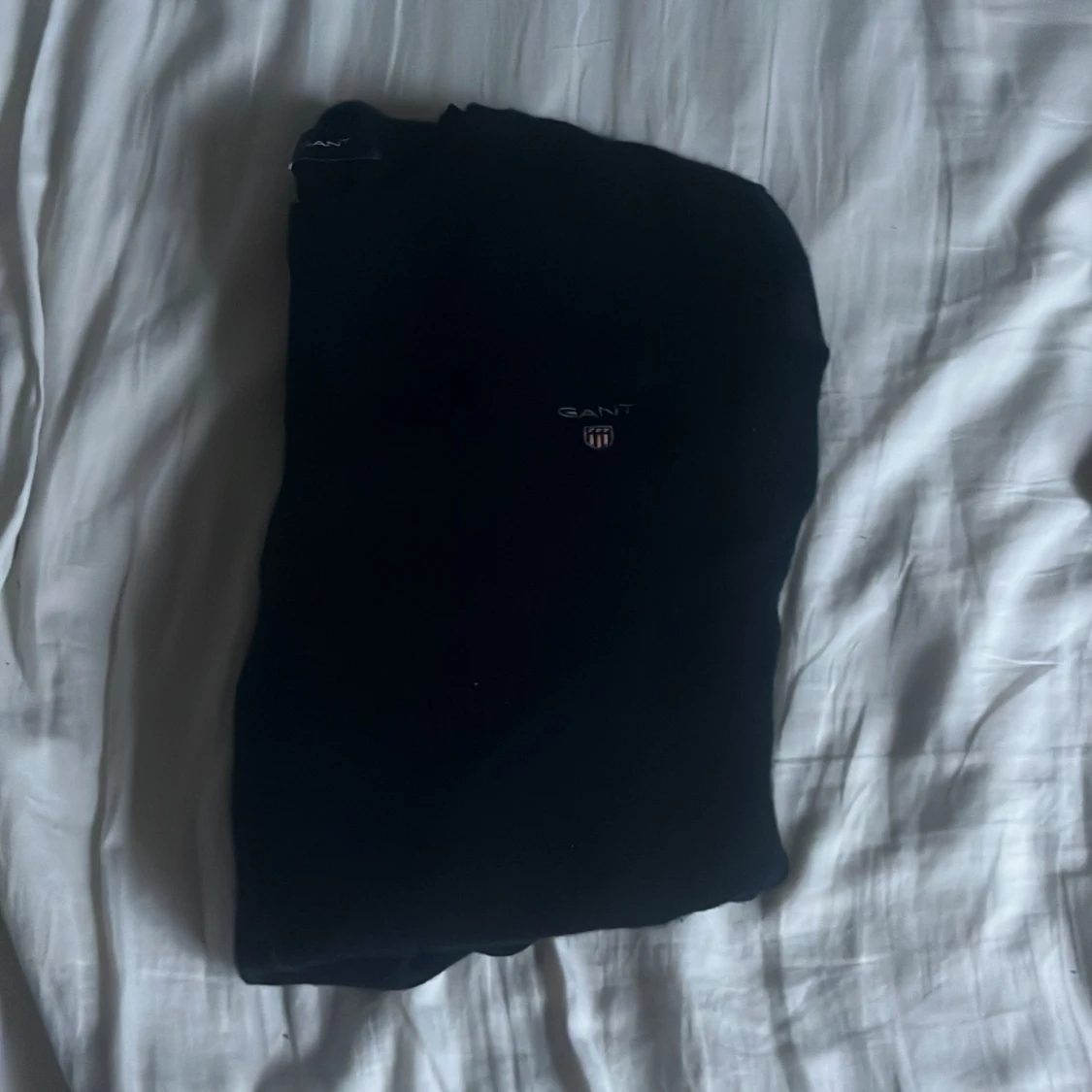 Svart stickad tröja från GANT