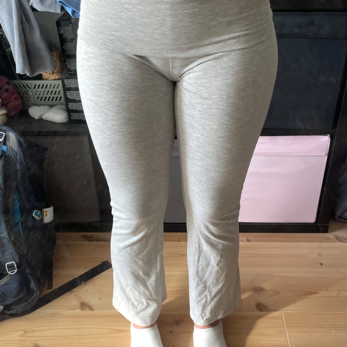 Grå yogapants från Cubus