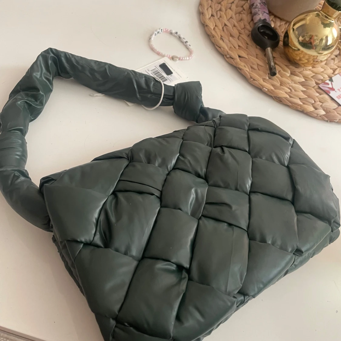  grön axelväska från carin wester - 1