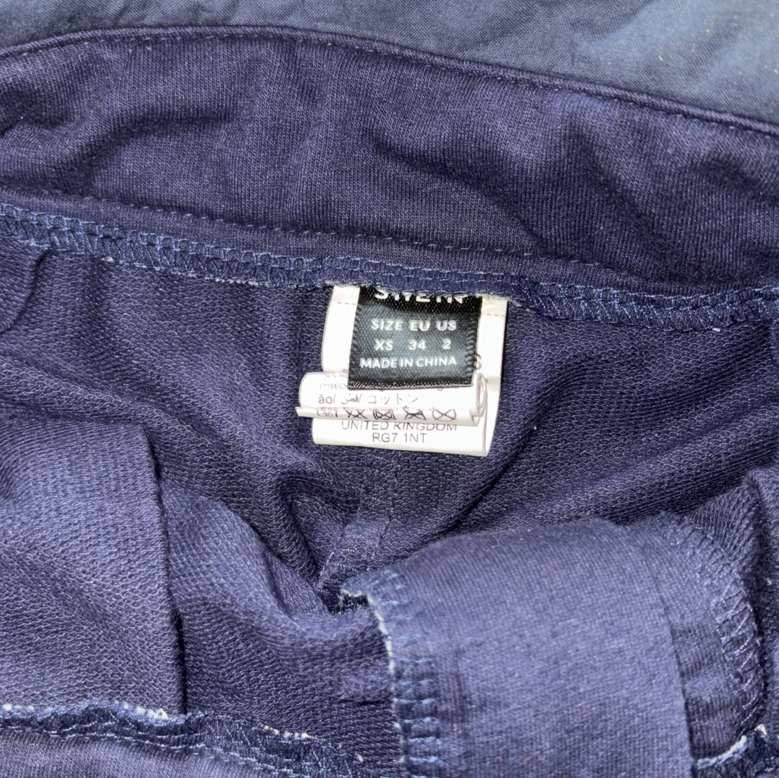 Mörkblå mjukisbyxor från Shein XS - 1