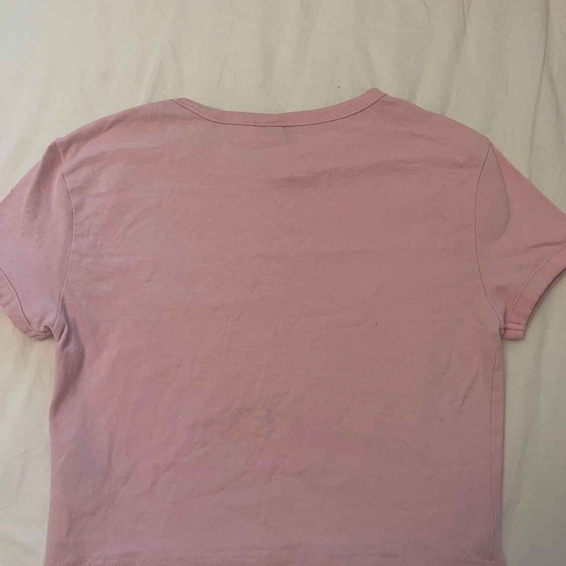 Rosa basic croppad topp - 1