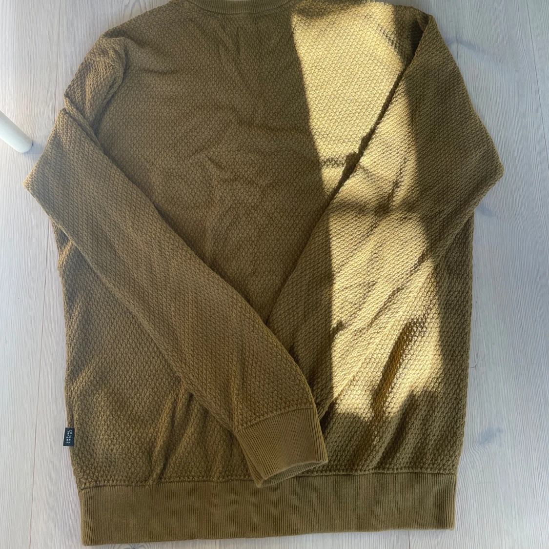 Brun stickad tröja Casual Friday - 2