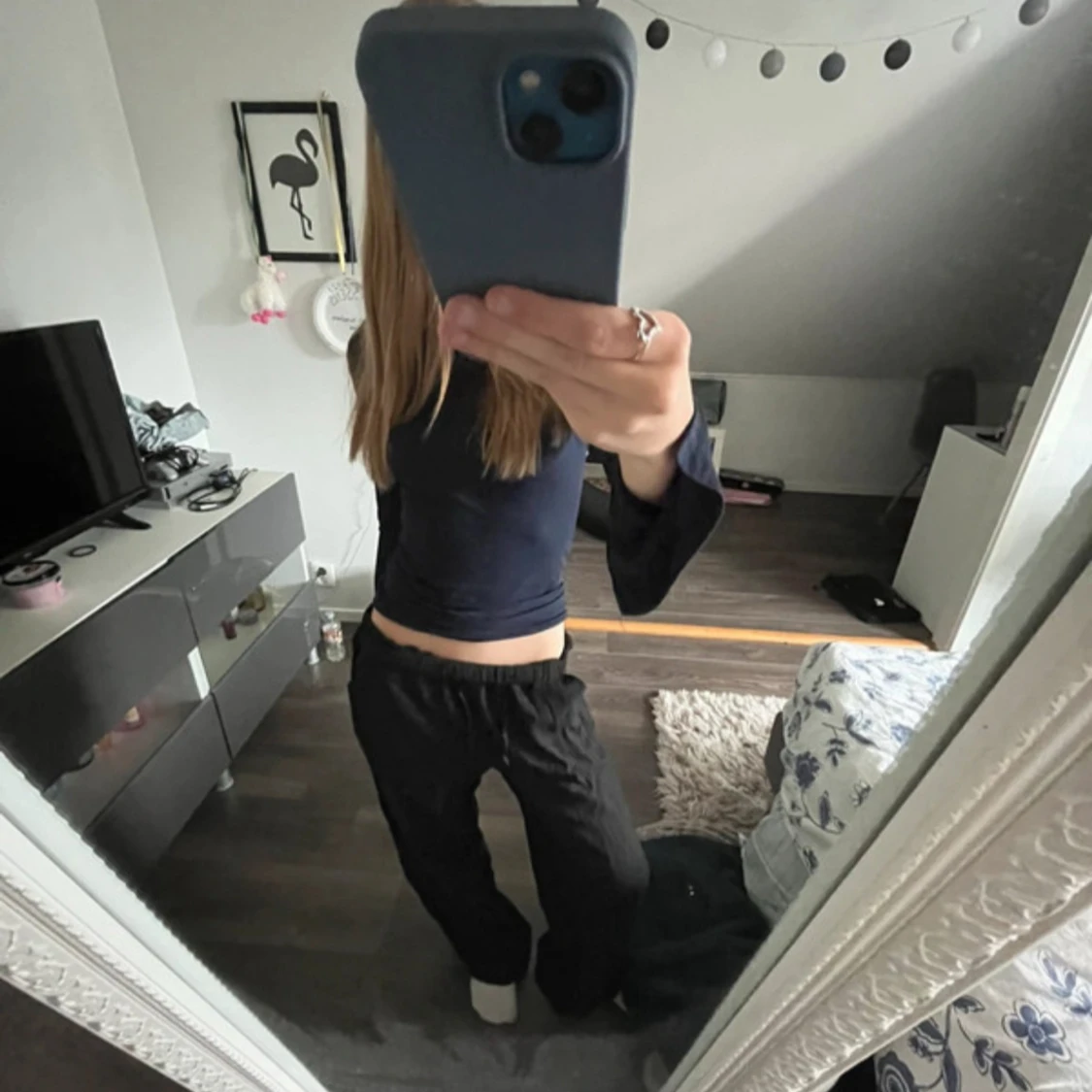 Svarta linnebyxor XS från & Other Stories