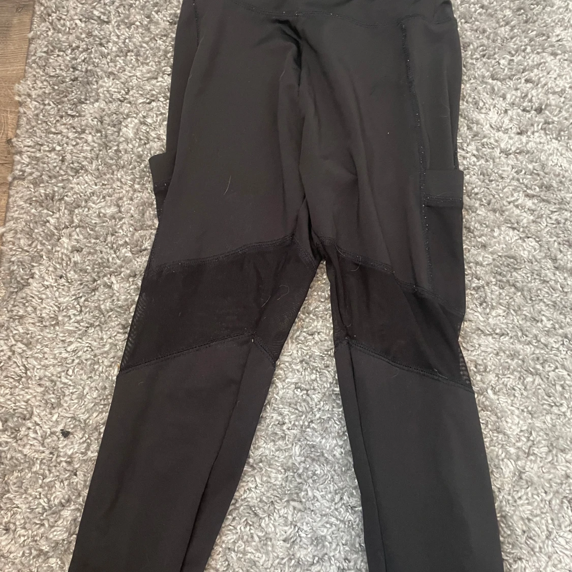 Svarta leggings med mesh från FB Sister - 2
