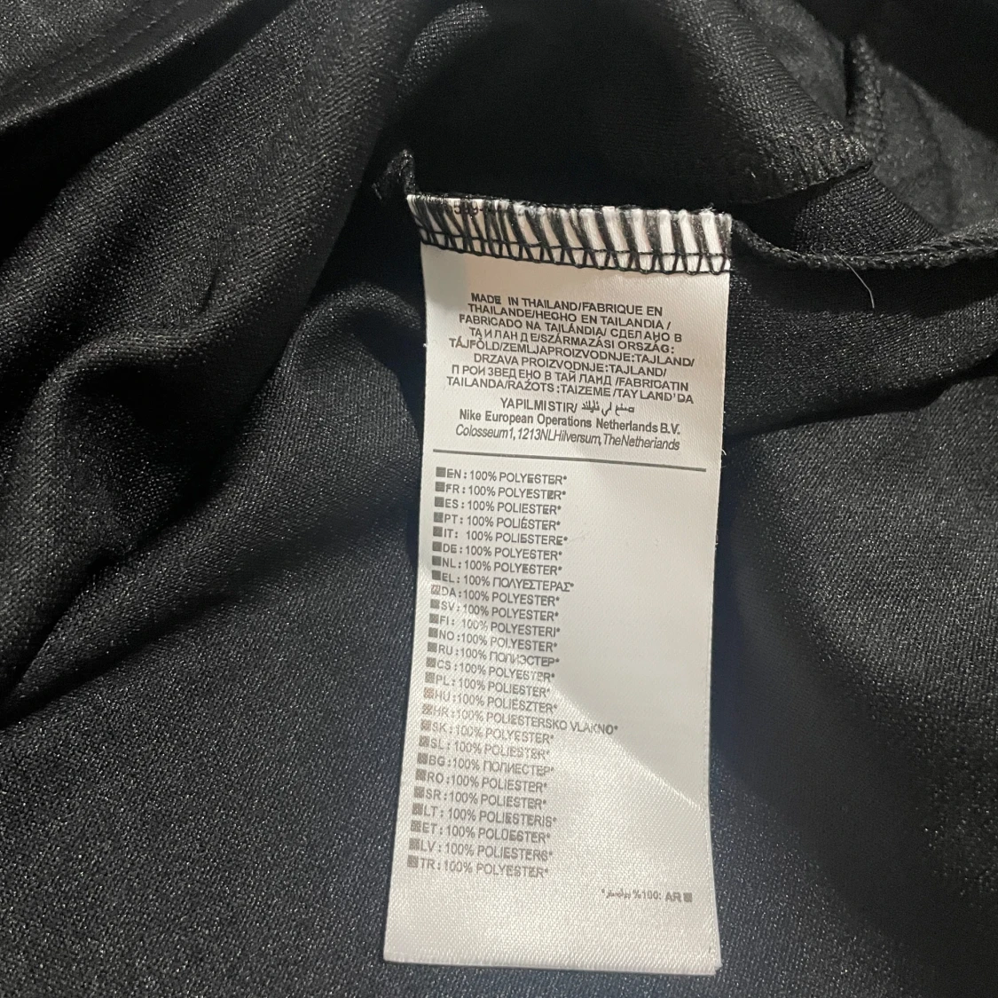 Svart Nike FC Barcelona half zip tracksuit.  - 4