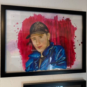 Einar tavla - Riktigt fräsch tavla på Einar. Det är en 30•40 canvas tavla som köptes för 1-2 år sedan. 