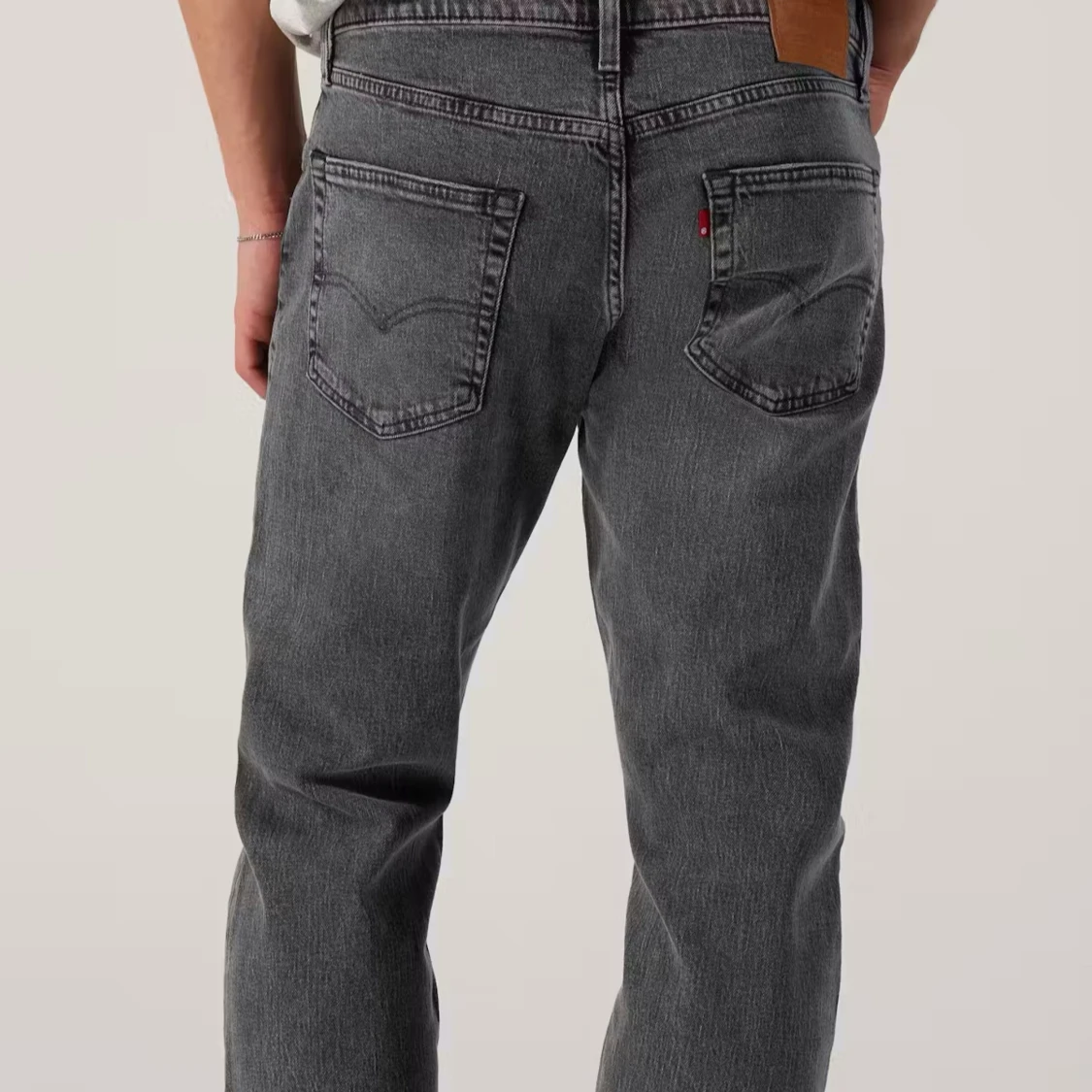 Levi's 502 grå jeans straight fit, Herr - 1