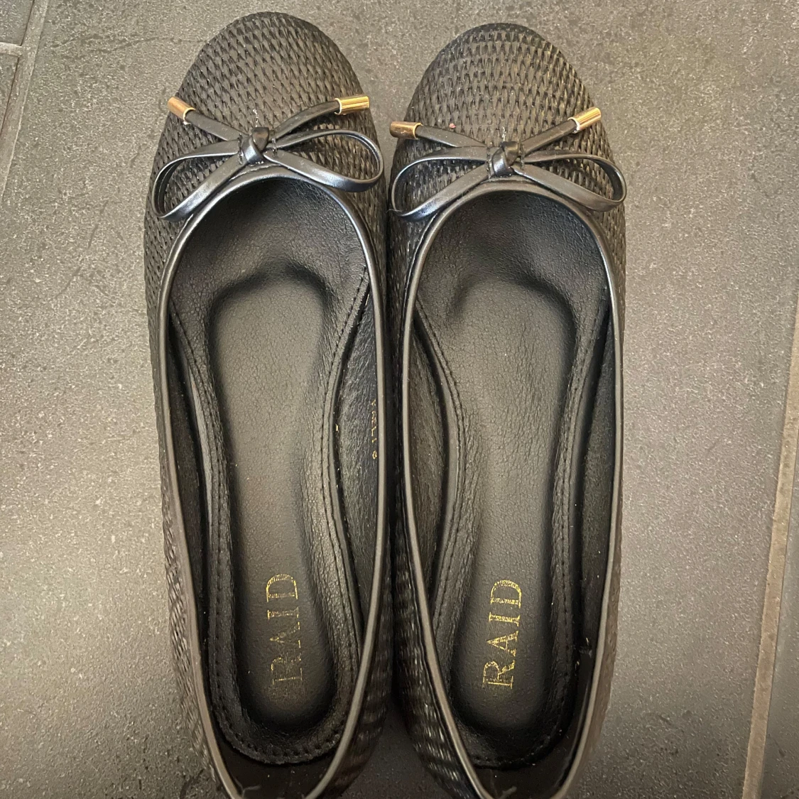 Svarta ballerinaskor från RAID London - 1