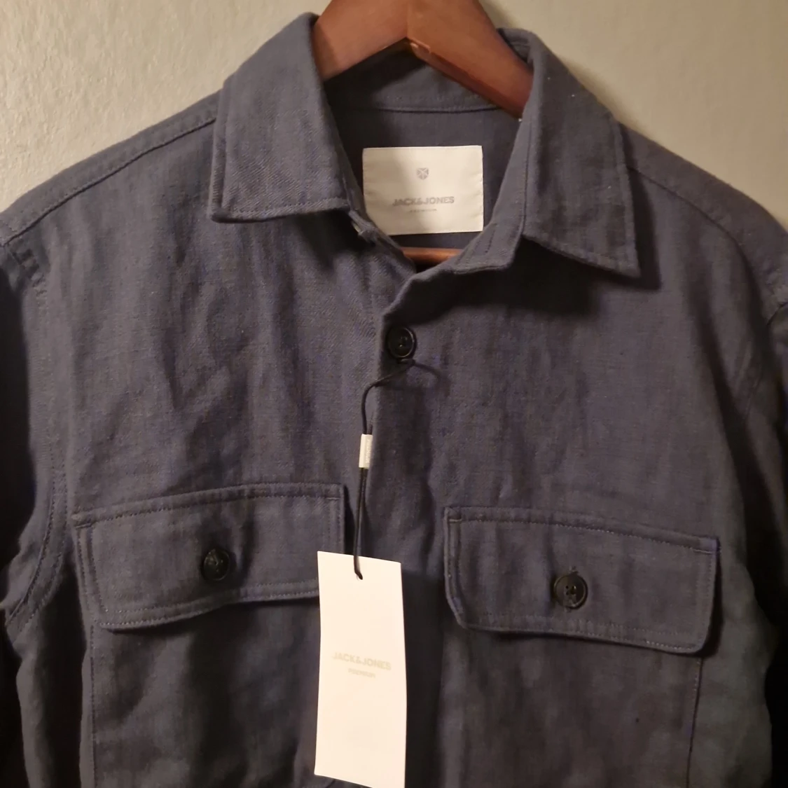 Blå overshirt från Jack & Jones - 1