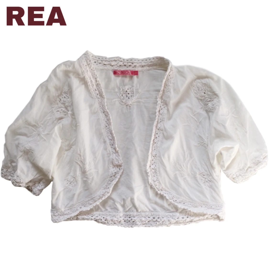 Vintage bolero/kortärmad topp/väst, Indiska 