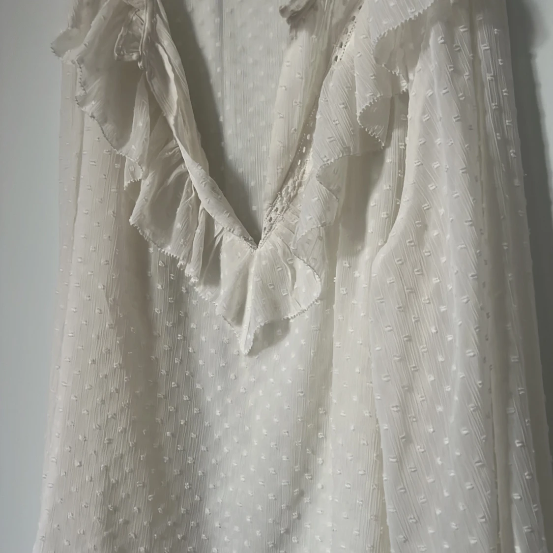 Jätte fin vit blus🤍 - 2