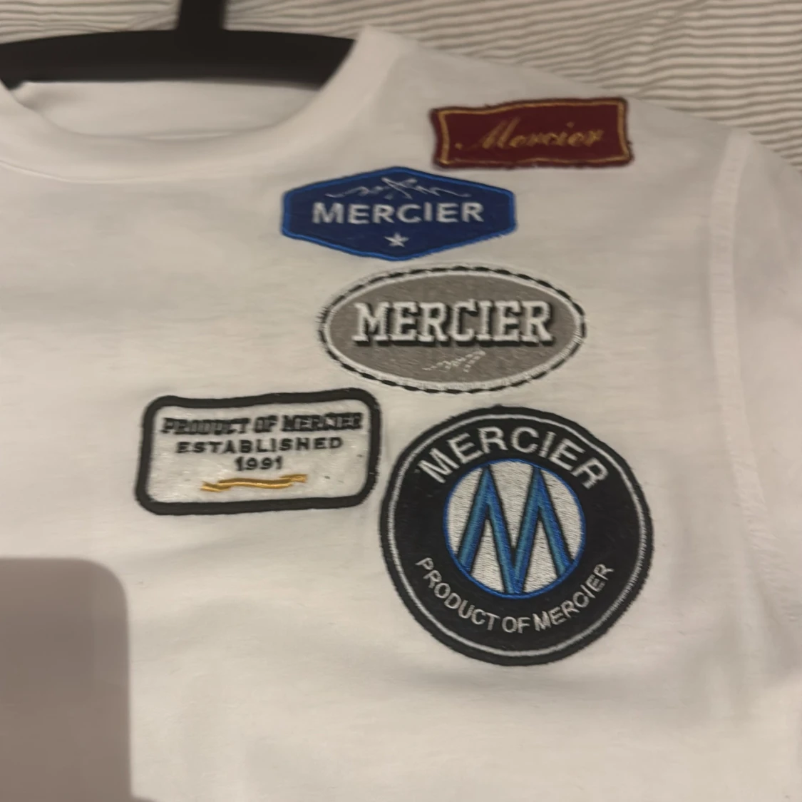 Vit t-shirt från Mercier - 1