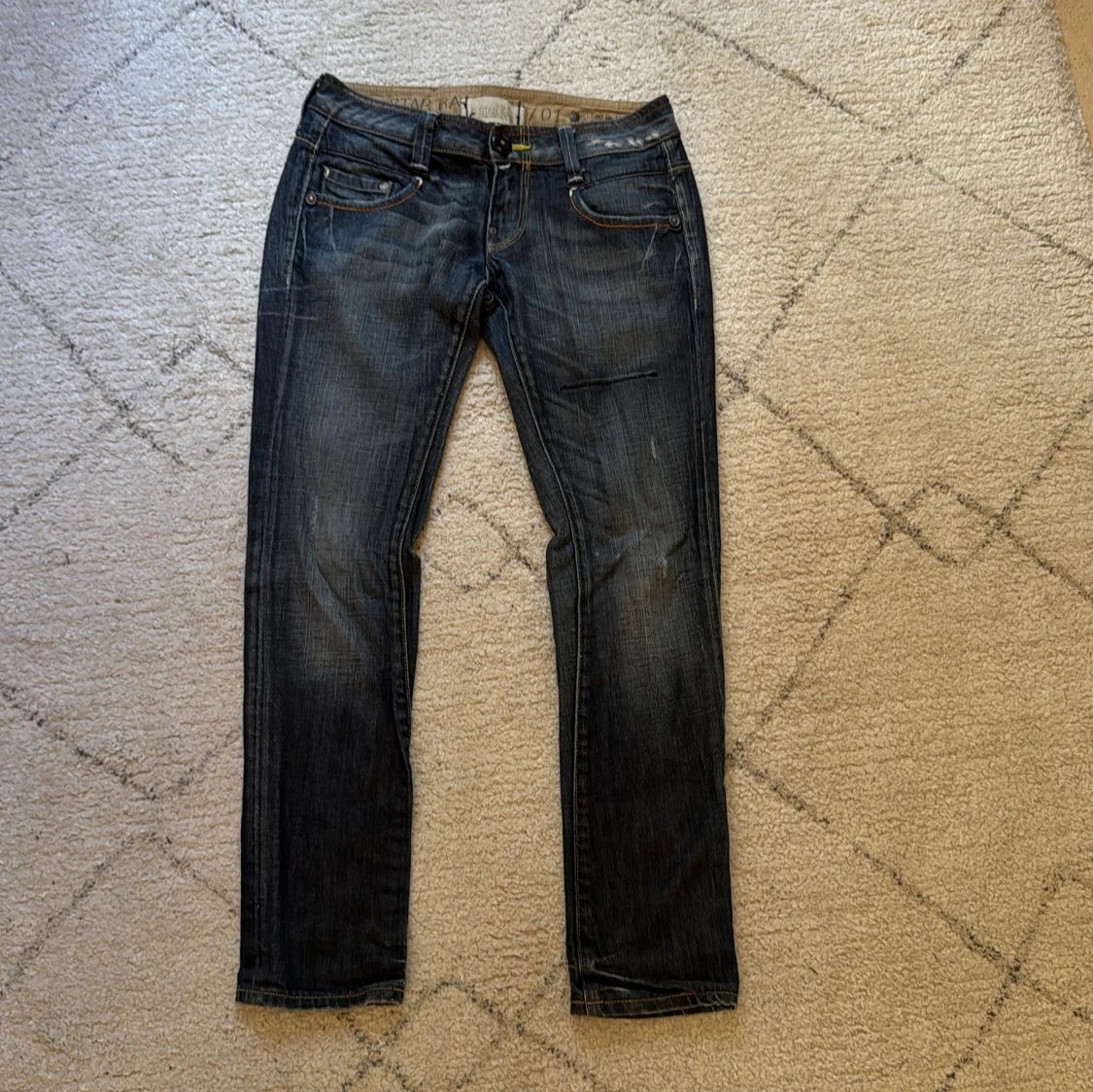 G-Star Raw jeans med broderade bakfickor - 1
