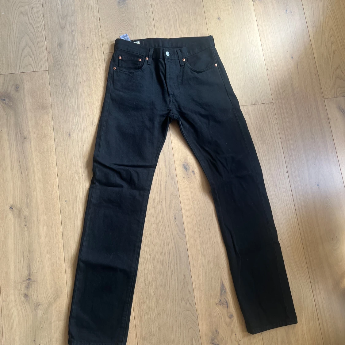 Svarta Levi's 501 jeans W28 L32 - 1