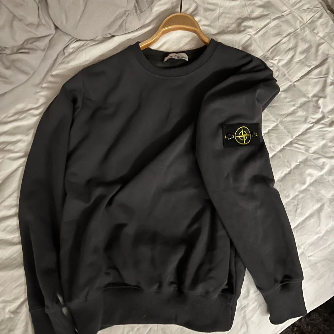 Stone island sweatshirt mörkgrå 
