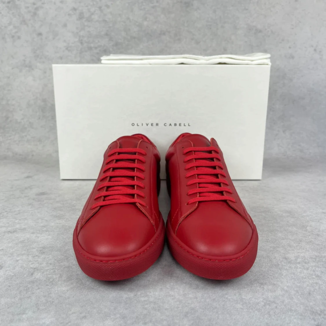 Oliver Cabell low 1 red sneaker - 2