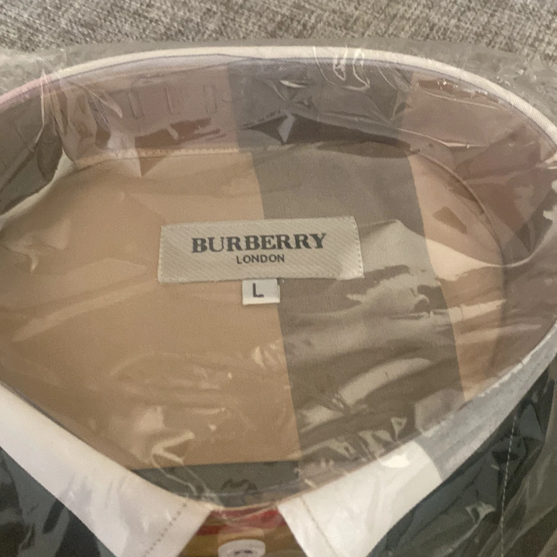 Rutig skjorta från Burberry London - 2