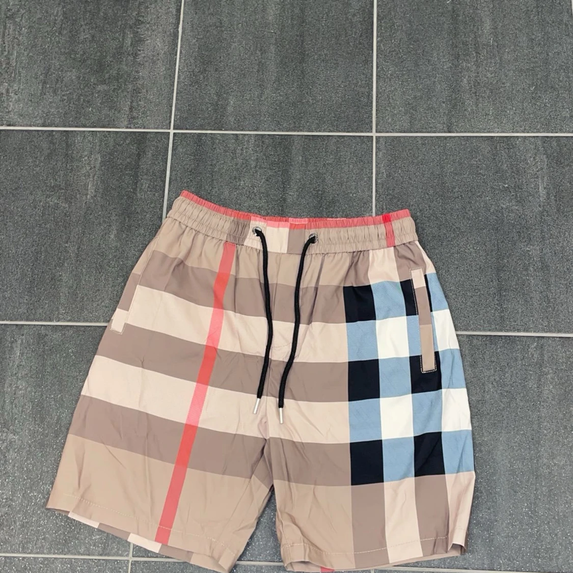 Rutig shorts från Burberry