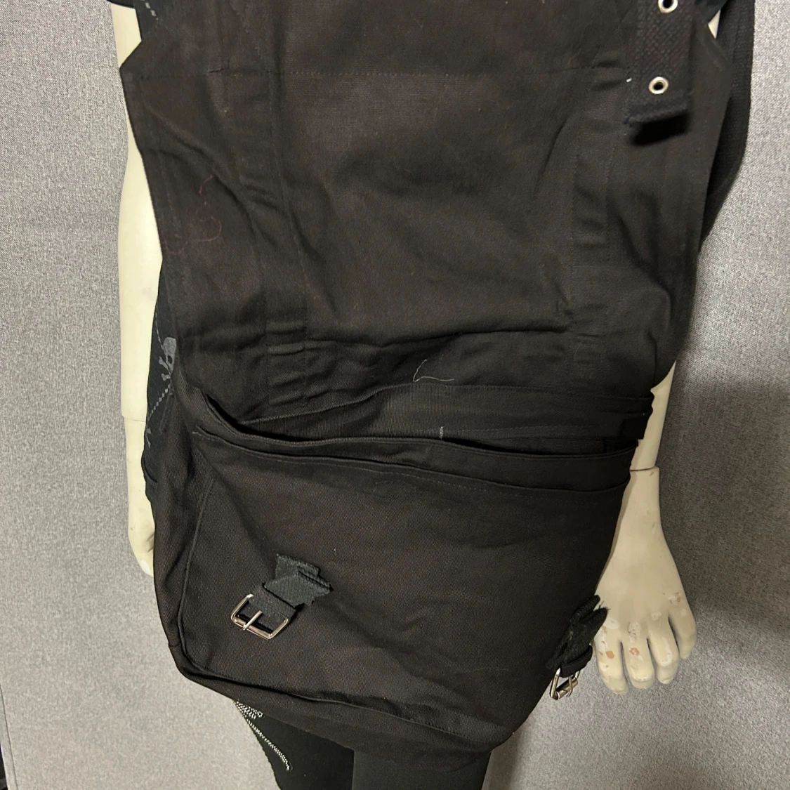 Svart axelväska med Jack Skellington-tryck - 1