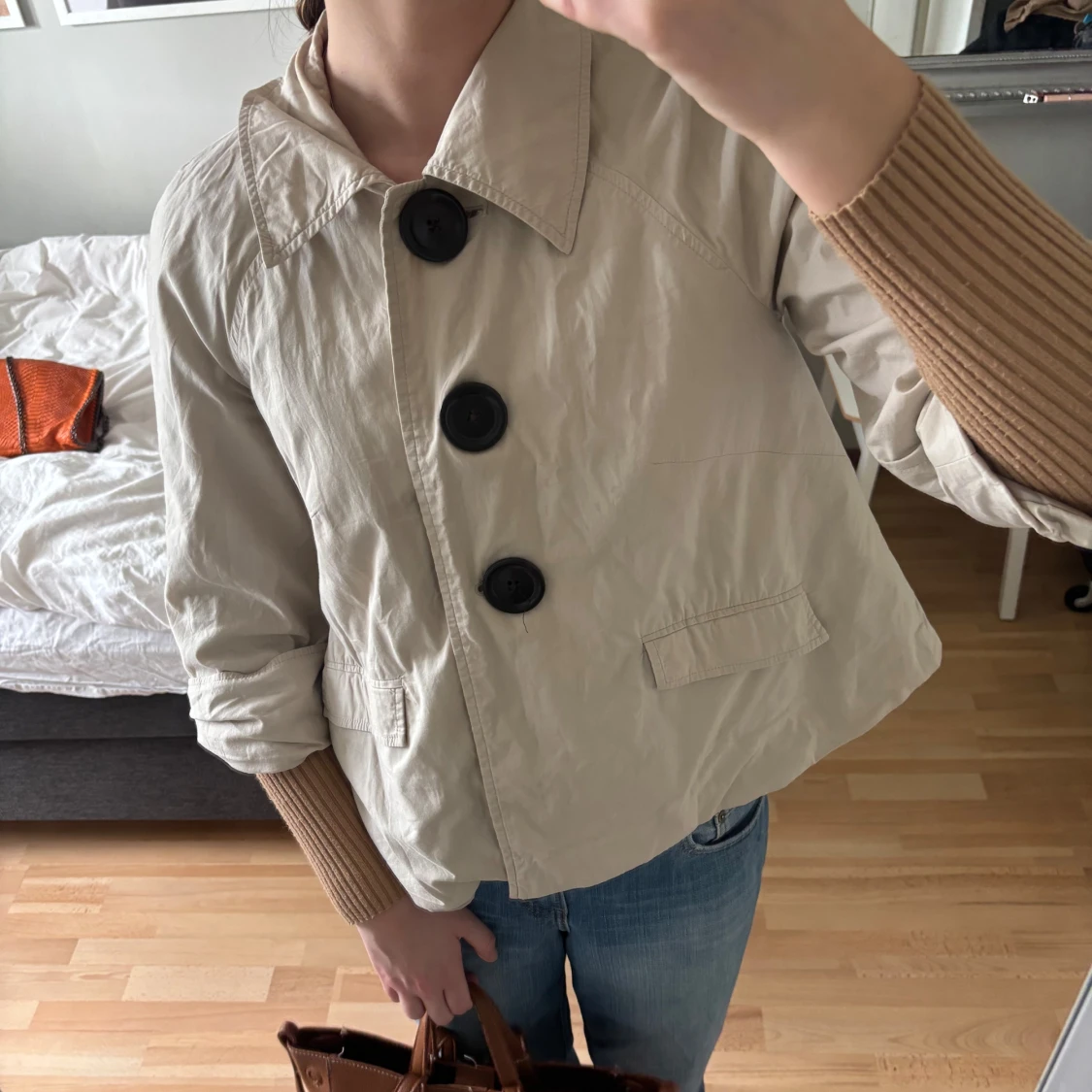 Trekvartsärmad jacka  - 2