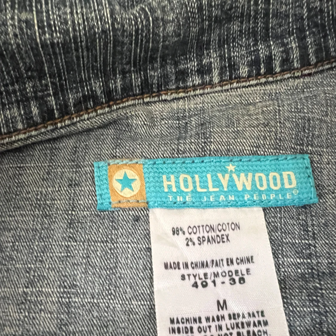 Blå jeansjacka från Hollywood - 1