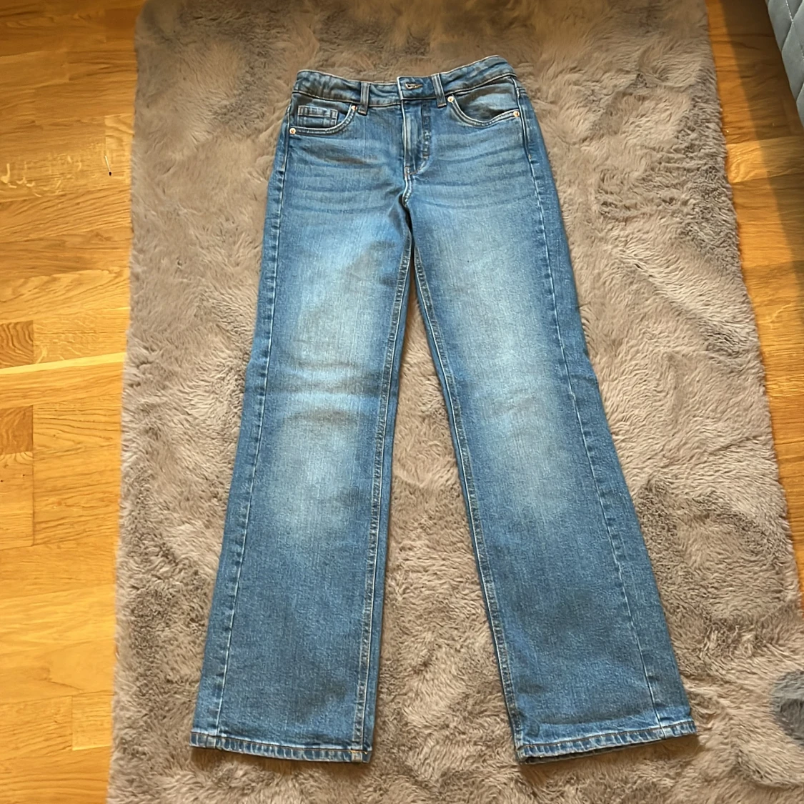 Blå jeans  