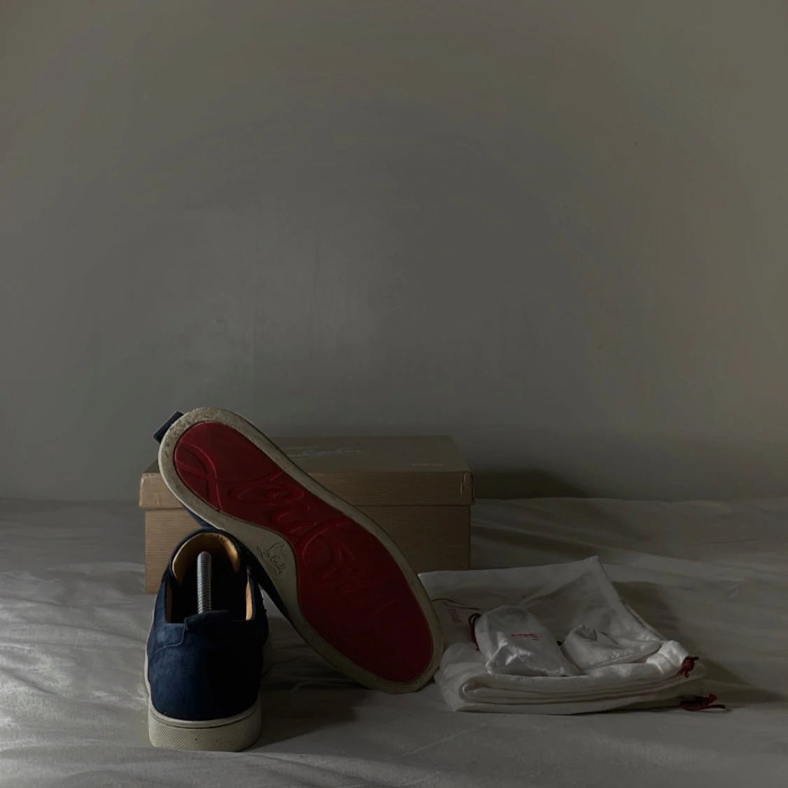 Mörkblåa Christian Louboutins  - 3