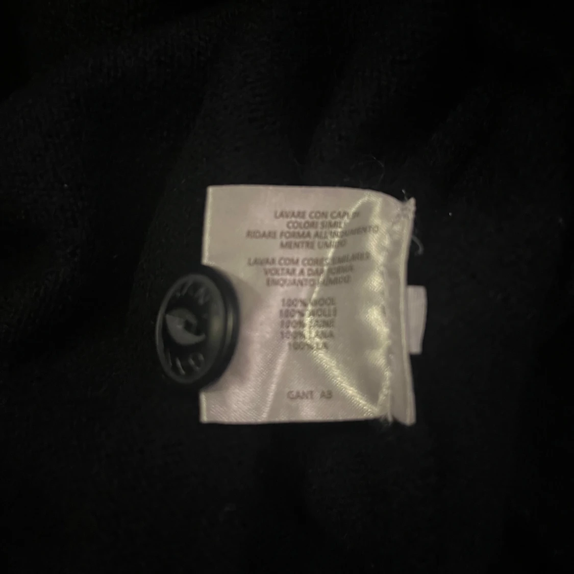 Marinblå kofta från Gant - 3