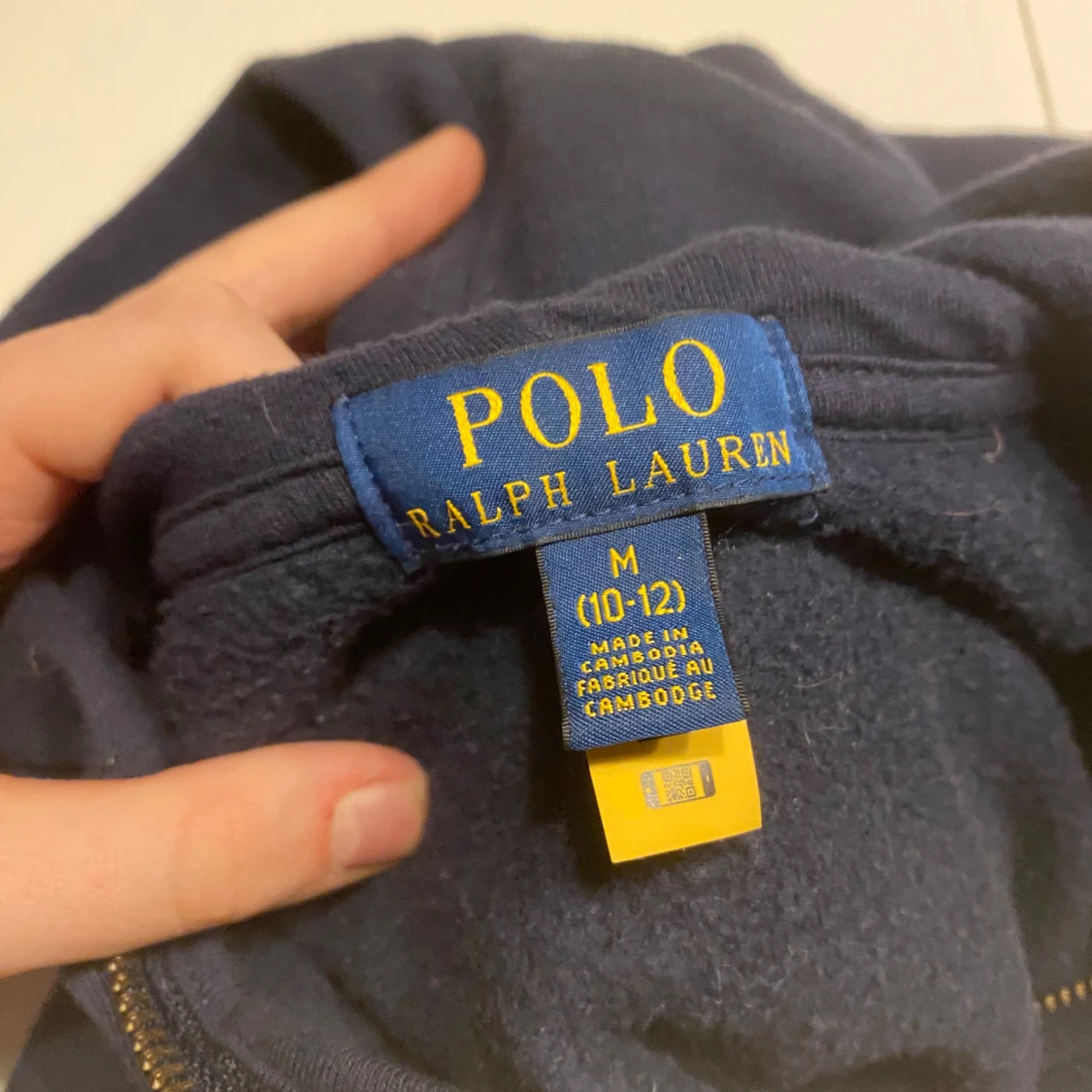 Mörkblå hoodie från Ralph Lauren - 1