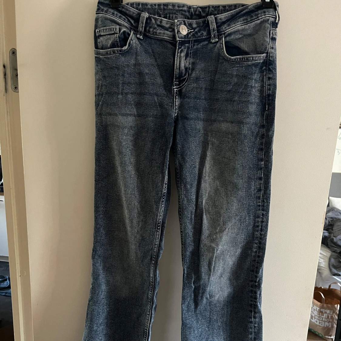 Blå jeans bootcut