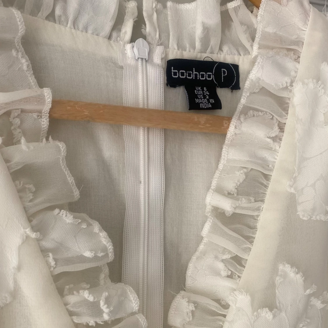 Vit studentklänning  - 1