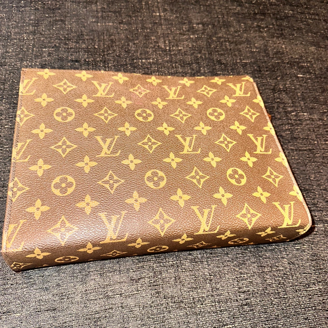 Brun monogram kuvertväska - 3